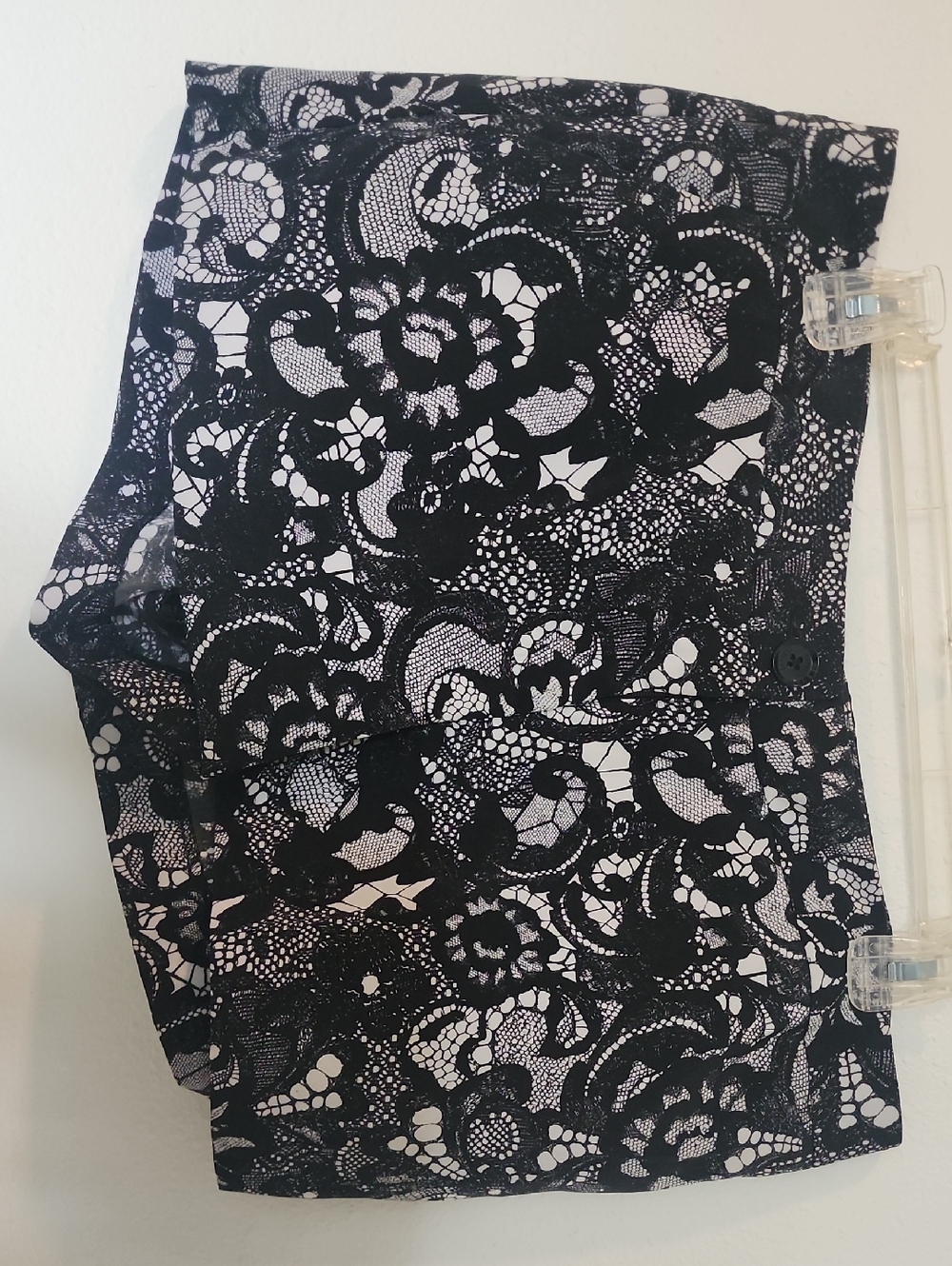 Express Black Lace Overlay Women’s Shorts